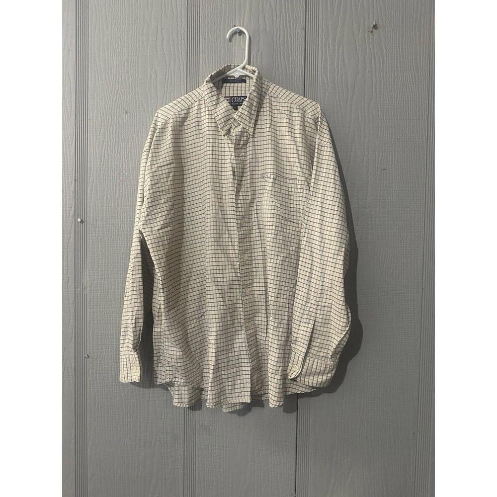 ralph lauren Men's Button Down XL Extra Large 100% Cotton Pale Yellow